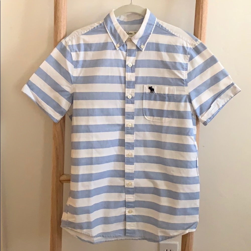 Abercrombie Kids - Short Sleeve Button Down Shirt